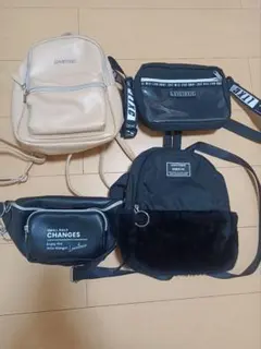 LOVE TOXIC リュックとウエストポーチセット