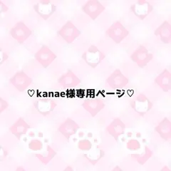 kanae様専用ページ