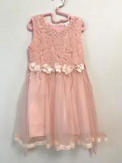 フォーマルドレス☆ピンク☆お花☆110☆120