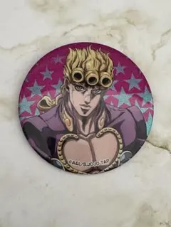 ジョジョ　缶バッジ　ジョルノ