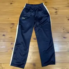 Ｋ.N様専用 asics 紺色ジャージ パンツ サイドオレンジ白ライン