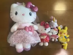 エイコー キティ 天使 Hello Kitty ぬいぐるみ 3点セット - メルカリ