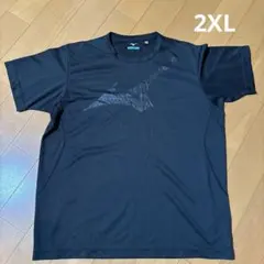 ミズノ　Tシャツ黒2XL