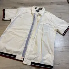 BEAMS HEART ビームス ハート　メンズ　半袖シャツ　襟　L