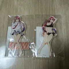 ばっどがーる　水鳥亜鳥　BIGアクリルスタンド　2種　コミケ