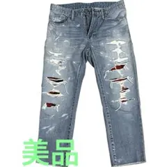 【美品✨】Ron Herman ダメージデニムパンツ