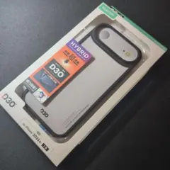 iPhone Air用 D30ハイブリッドケース ブラックフレーム
