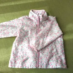 ホットビスケッツ 花柄 ウインドブレーカー　80cm