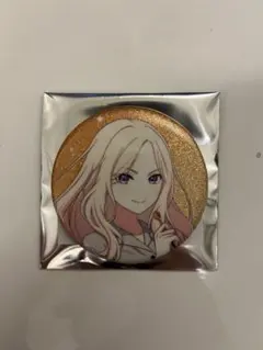 学マス 十王星南 ボウリングシャツ 缶バッジ