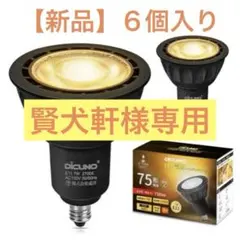 【未使用】✨DiCUNO LED電球✨E11 75形 6個 電球色 調光対応のサムネイル