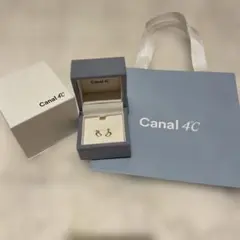 Canal 4C ハート型ピアス　ピンク