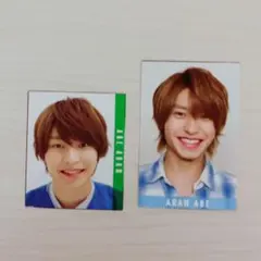 阿部顕嵐 2016 2018 通常サイズ デタカ セット