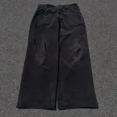 Vintage Black Corduroy Wide Pants