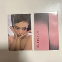 BLACKPINK DEADLINE PINKVer. 封入トレカ　ジェニ