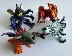 レトロデジモンフィギュア 5体セット - メルカリ