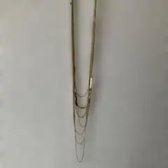 ゴールド 多層チェーンネックレス
