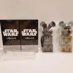 スターウォーズ×ベアブリック×クレベリン ダース・ベイダー ボバ・フェットセット