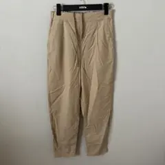 クラシカルエルフ　ベージュ　コットンリネン　薄手　パンツ　ワイド　M