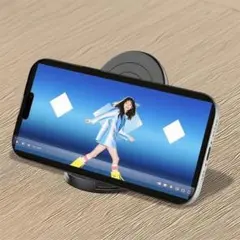 【＠１つ】ポータブル折りたたみ式スタンド【スマホスタンド】コンパクトサイズのサムネイル