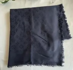 ルイヴィトン　ショール・モノグラム　 ストール 　ネイビー