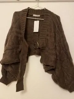 MAJESTIC LEGON ブラウン カーディガン S