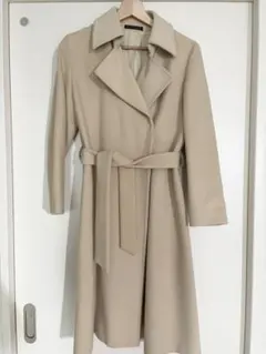 INED★美品アンゴラロングコート日本製