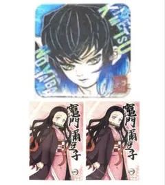 鬼滅の刃 嘴平伊之助 原画展アートコースター