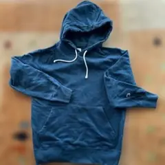 Champion ターコイズブルーフード付きパーカー
