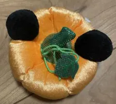 TDR ハロウィーン かぼちゃ ミッキー ベレー帽 パッチン