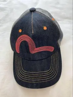 【レア物新品】EVISU（エヴィス）キャスケット帽子 EVISU エヴィス サファリハット バケットハット ハット 帽子