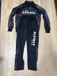 試着のみ アスレタ 中綿ウォーム 上下セット セットアップ サイズ M