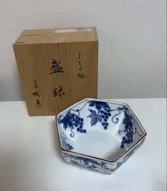源右衛門 染錦 なずな紋 深鉢 - メルカリ