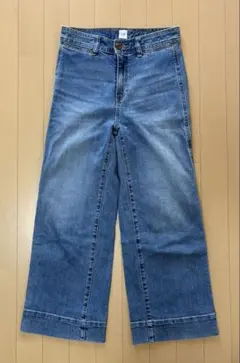 GAP☆ワイドレッグ☆クロップド☆0☆ハイライズ☆