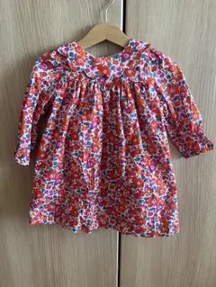 【美品】Jacadi リバティ柄 ワンピース 2y 95cm