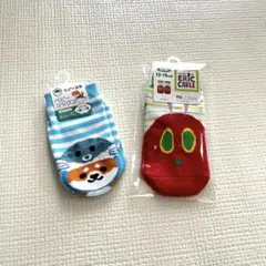 新品未使用 キッズソックス はらぺこあおむし 犬 ベビーソックス