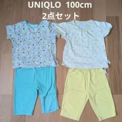 UNIQLO ユニクロ 半袖パジャマ 上下セット 100cm 2点セットのサムネイル