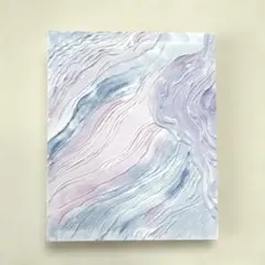 No.12 抽象画　テクスチャーアート　アクリル