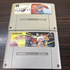 スーパーファミコン。アルカエスト、パロディウスだ。ジャンク品。