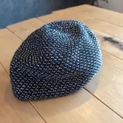【目立った傷や汚れなし】Chapeau d' O シャポードオー ベレー帽　黒のサムネイル