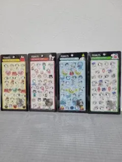 スヌーピーBONBON DROP シール　4種類セット