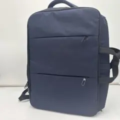 Evoon 2way ビジネスリュック ネイビー 大容量 CORDURA 多機能