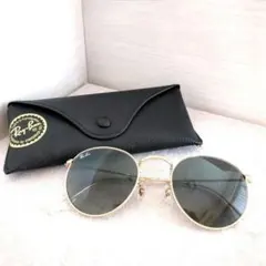 Ray-Ban RB3447 ゴールド サングラス 純正レンズ ケース付
