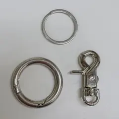 キーリング キーホルダー パーツ 3点セット