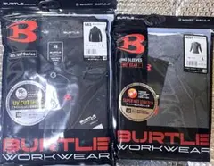 バートル　長袖ポロシャツ　と　インナーシャツ　の　セット　サイズL