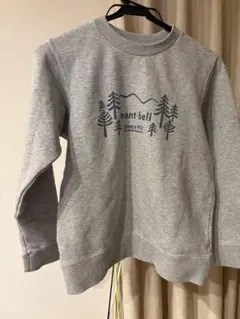 mont-bell キッズ トレーナー 150 グレー