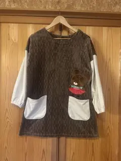 くまのがっこうフリースエプロン