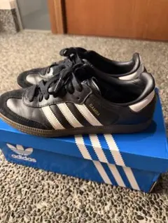 adidas Samba ブラック スニーカー サンバ 23cm
