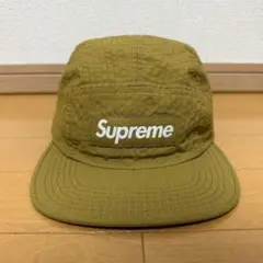 Supreme Washed Nylon Camp Cap オレンジ 17aw - メルカリ