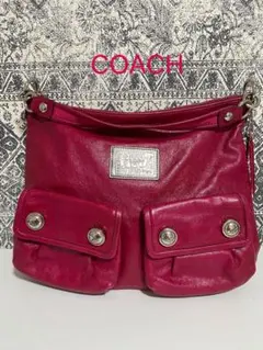 【良品】COACH コーチ 14561 ポピー レザー ショルダーバッグ 肩掛け