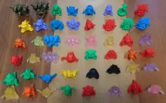 【当時物】初期 ポケモン ソフトフィギュア セット 　89個　ガチャガチャ　塩ビ 当時物】初期 ポケモン ソフトフィギュア セット 89個 ガチャガチャ